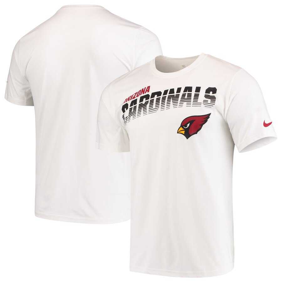 Arizona Cardinals Nike Sideline Line of Scrimmage Legend Performance T-Shirt White,We sell and wholesale Arizona Cardinals Nike Sideline Line of Scrimmage Legend Performance T-Shirt White on line form chian!